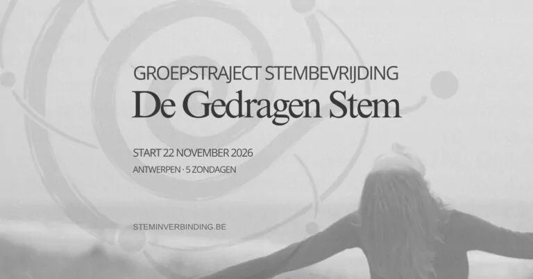 Stembevrijding Groepstraject De Gedragen Stem 2026–2027