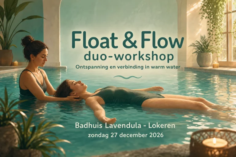 Float & Flow duo-workshop Ontspanning en verbinding in warm water