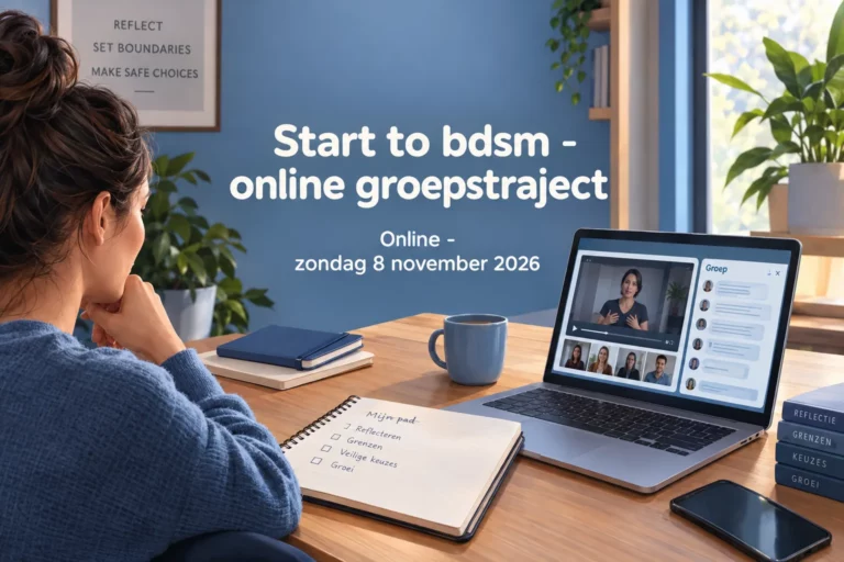 Start to bdsm - online groepstraject