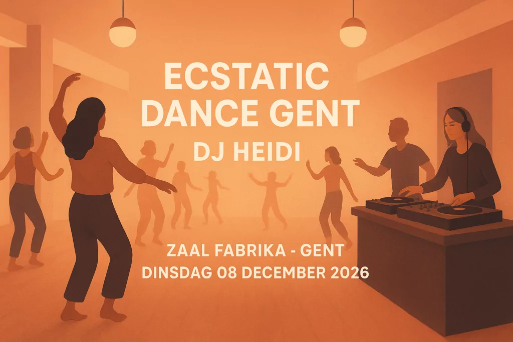 Ecstatic Dance Gent Dj HEIDI Zaal Fabrika