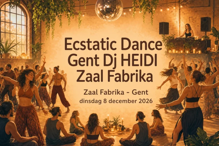 Ecstatic Dance Gent Dj HEIDI Zaal Fabrika
