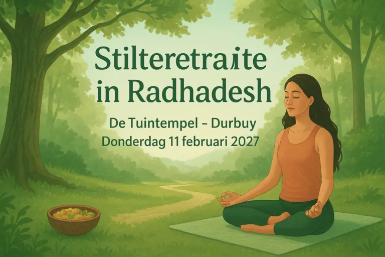Stilteretraite in Radhadesh (Durbuy - Belgische Ardennen)