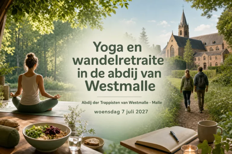 Yoga en wandelretraite in de abdij van Westmalle