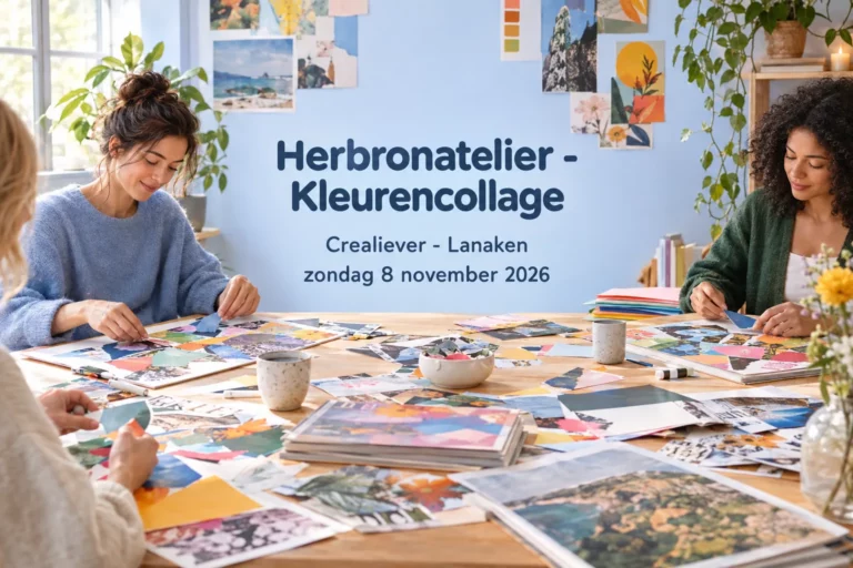 Herbronatelier - Kleurencollage