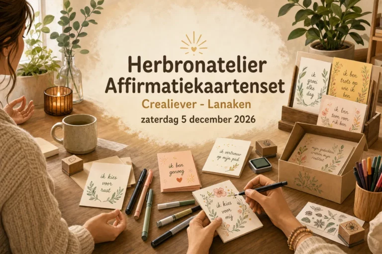 Herbronatelier Affirmatiekaartenset