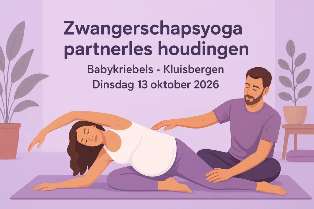 Zwangerschapsyoga partnerles houdingen