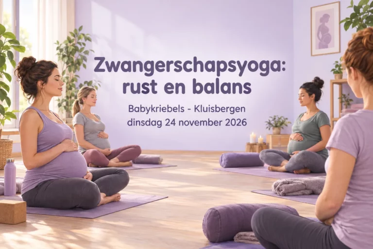 Zwangerschapsyoga: rust en balans