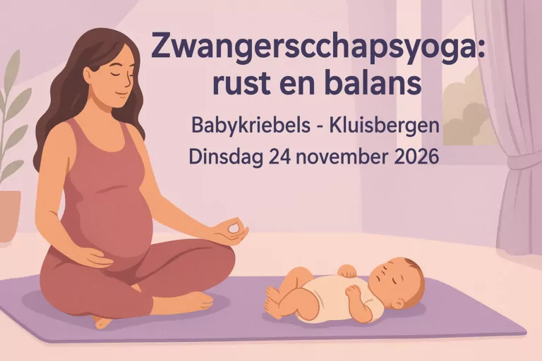 Zwangerschapsyoga: rust en balans