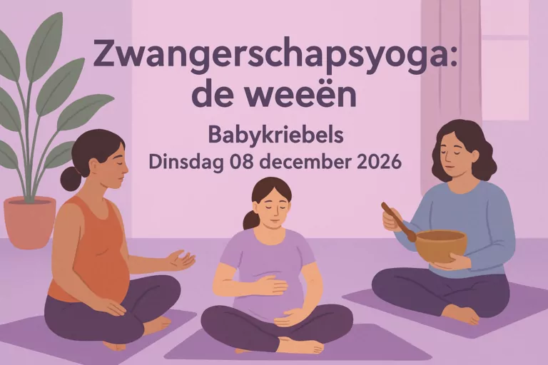 Zwangerschapsyoga: de weeën