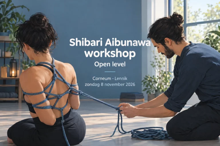 Shibari Aibunawa workshop Open level