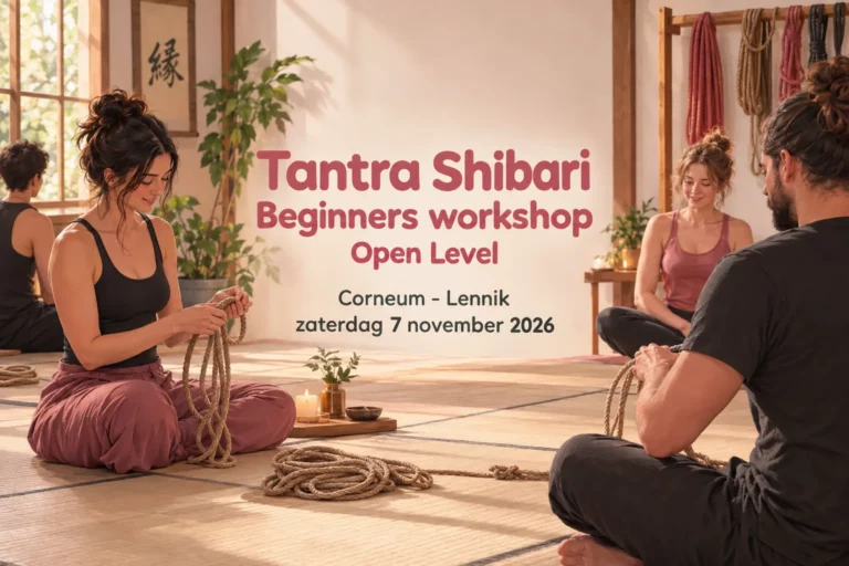 Tantra Shibari Beginners workshop Open Level