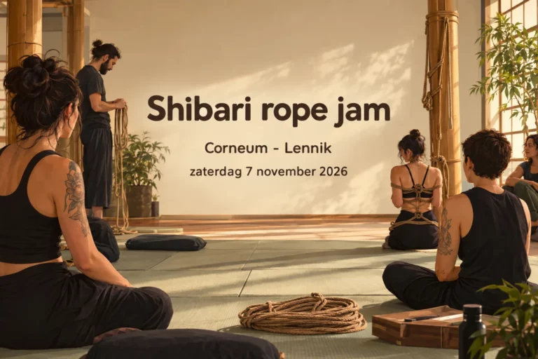 Shibari rope jam