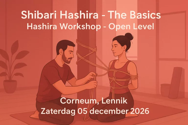 Shibari Hashira - The Basics Hashira Workshop - Open Level