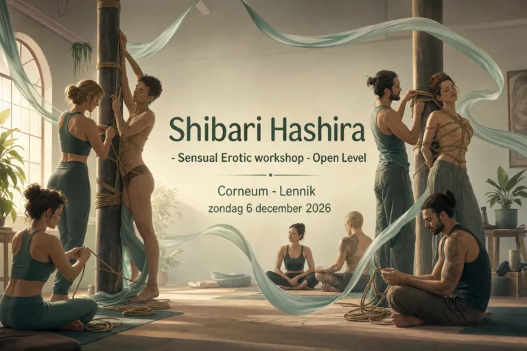 Shibari Hashira - Sensual Erotic workshop - Open Level