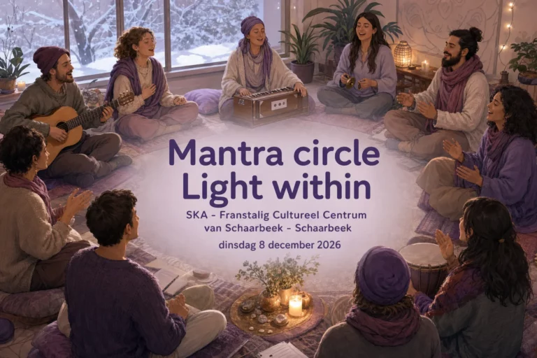 Mantra circle Light within