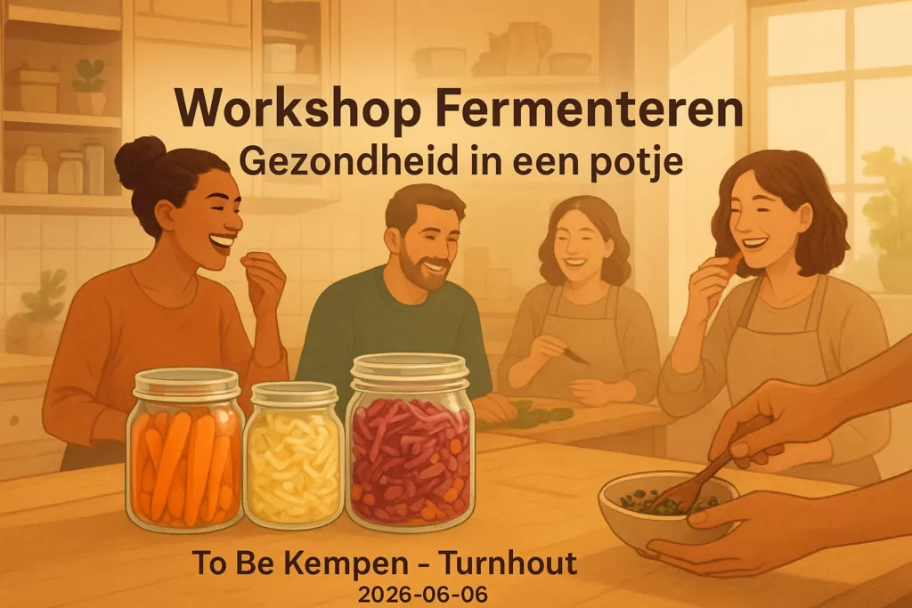 Workshop Fermenteren, Gezondheid in een potje