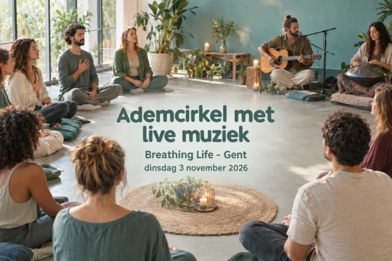 Ademcirkel met live muziek