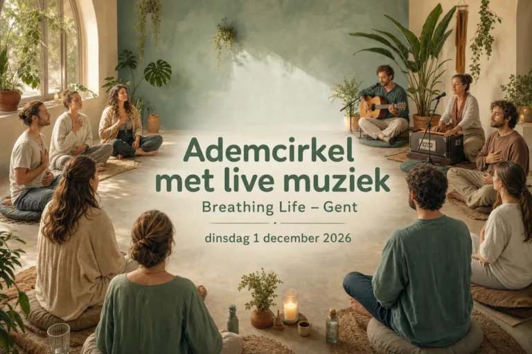 Ademcirkel met live muziek