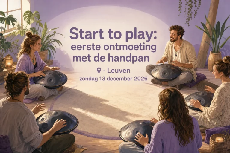 Start to play: eerste ontmoeting met de handpan