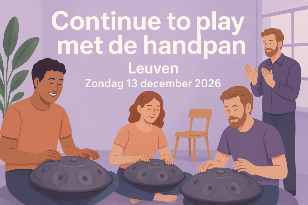 Continue to play met de handpan