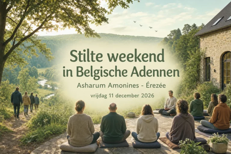 Stilte weekend in Belgische Adennen