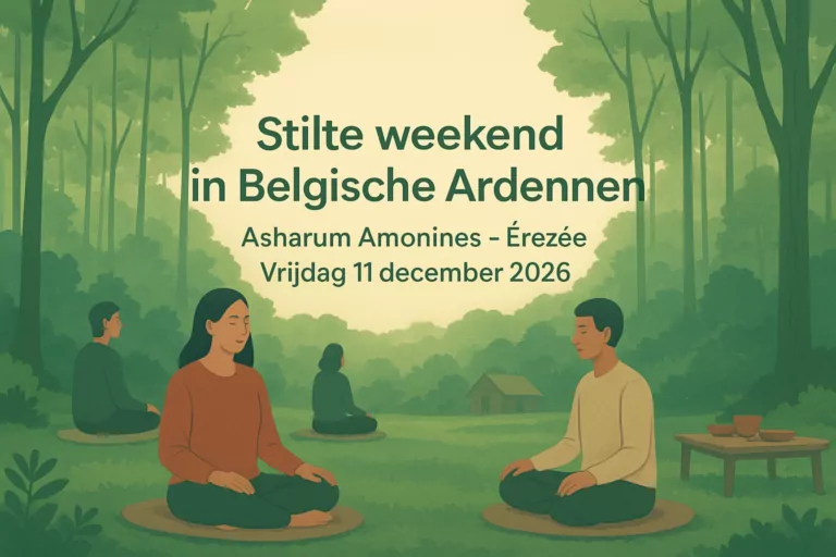 Stilte weekend in Belgische Adennen