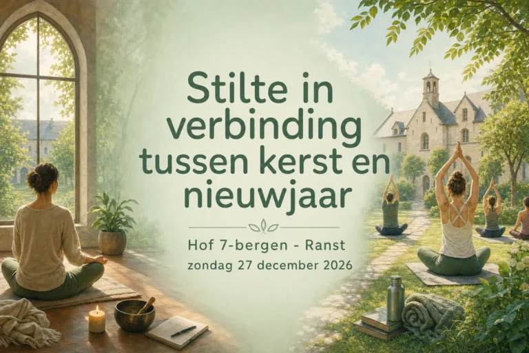 Stilte in verbinding tussen kerst en nieuwjaar