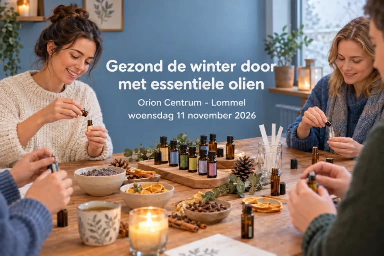 Gezond de winter door met essentiele olien