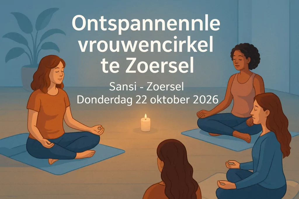 Ontspannende vrouwencirkel te Zoersel