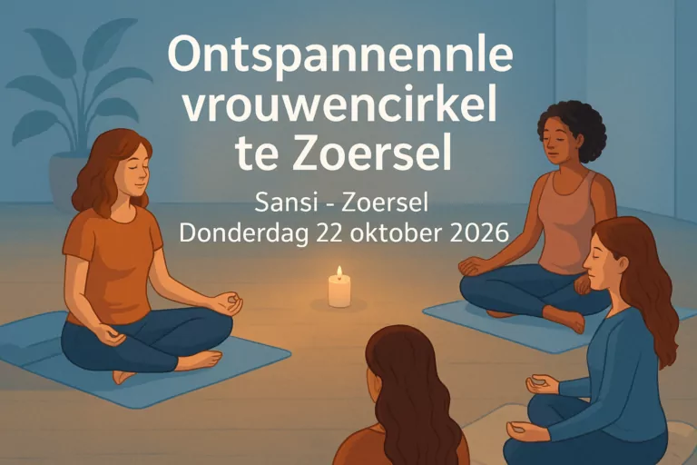 Ontspannende vrouwencirkel te Zoersel