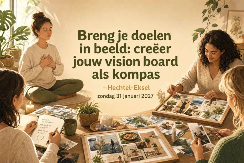 Breng je doelen in beeld: creëer jouw vision board als kompas