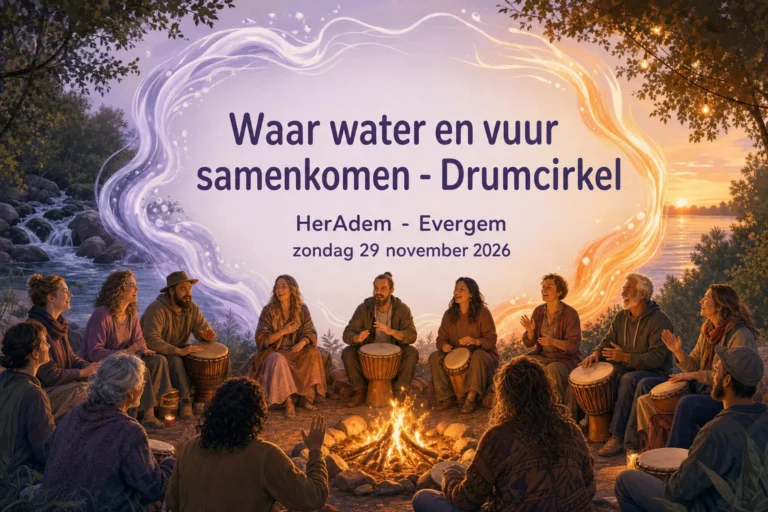 Waar water en vuur samenkomen - Drumcirkel