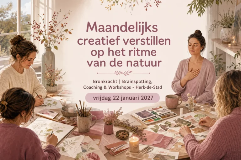 Maandelijks creatief verstillen op het ritme van de natuur