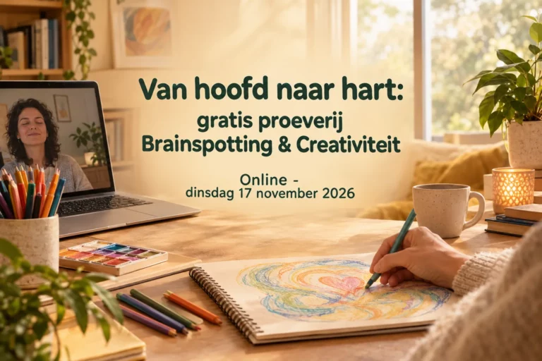 Van hoofd naar hart: gratis proeverij Brainspotting & Creativiteit