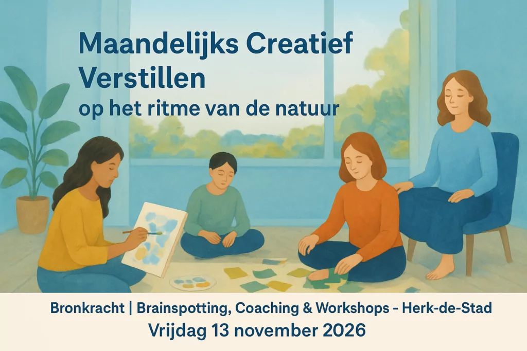 Maandelijks Creatief Verstillen op het ritme van de natuur