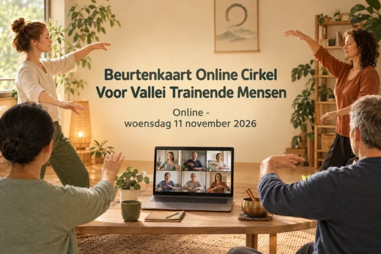 Beurtenkaart Online Cirkel Voor Vallei Trainende Mensen