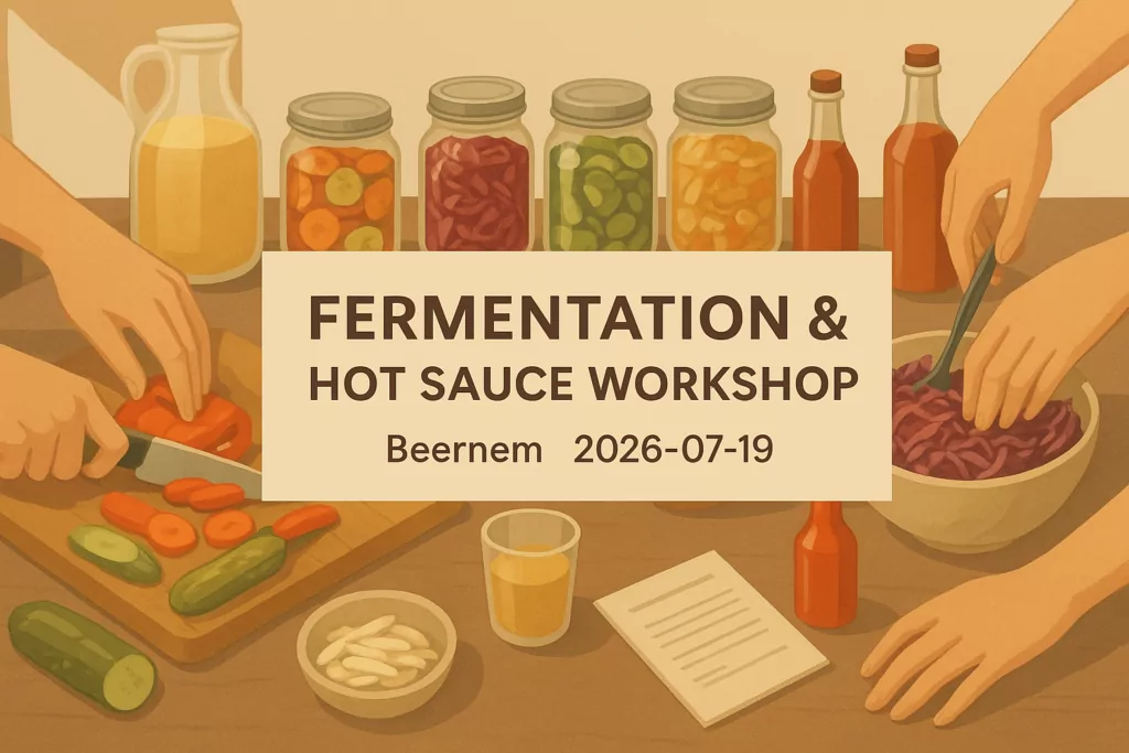 FERMENTATION & HOT SAUCE WORKSHOP