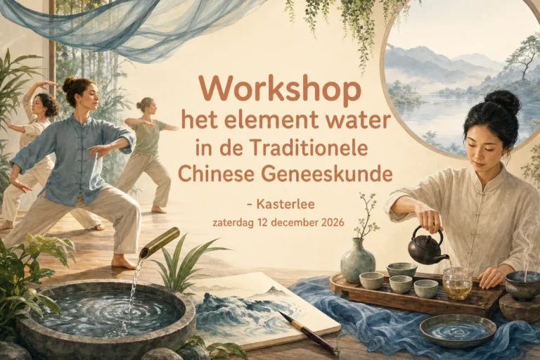 Workshop het element water in de Traditionele Chinese Geneeskunde