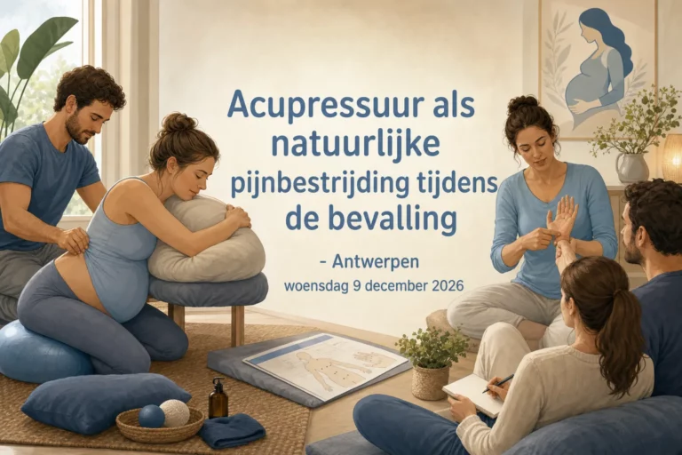 Acupressuur als natuurlijke pijnbestrijding tijdens de bevalling