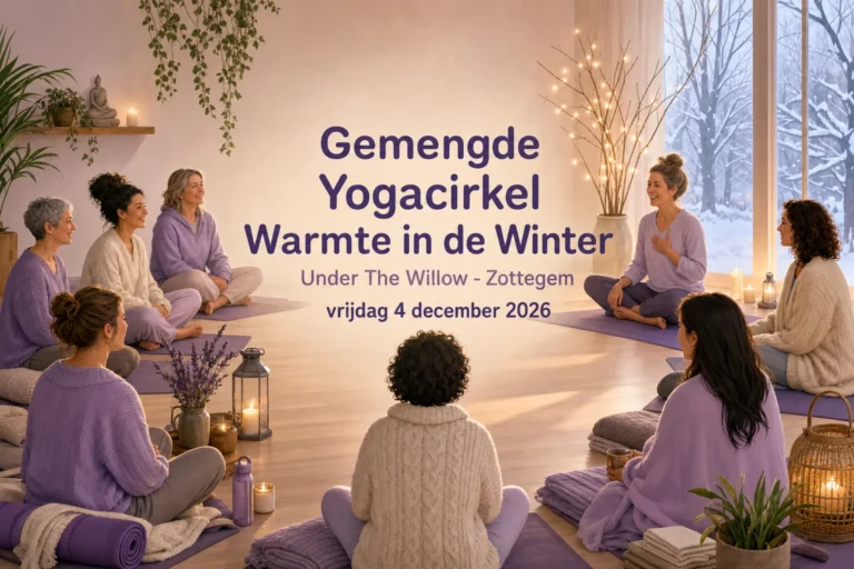 Gemengde Yogacirkel Warmte in de Winter