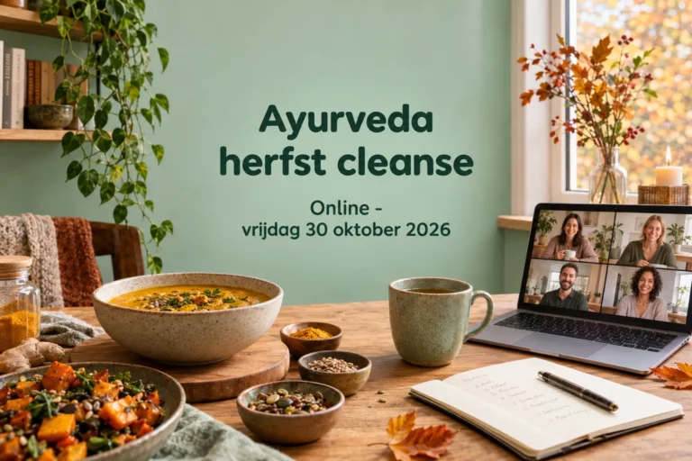 Ayurveda herfst cleanse